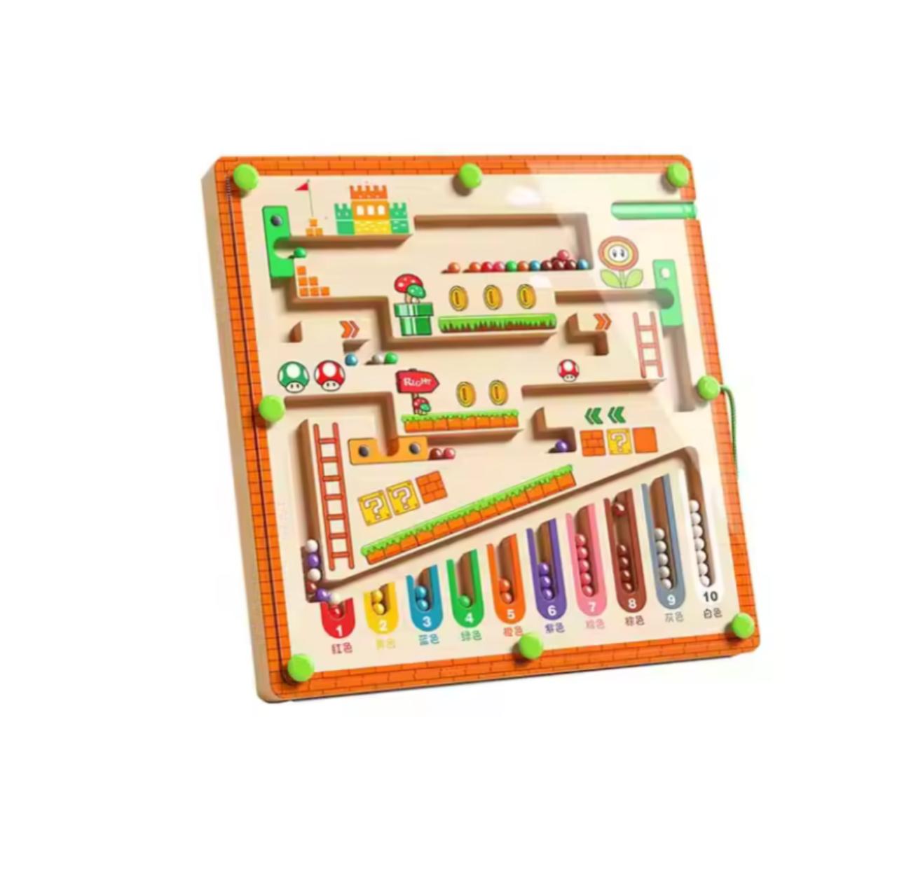 Juego Laberinto Magnético Montessori Educativo Para Niños