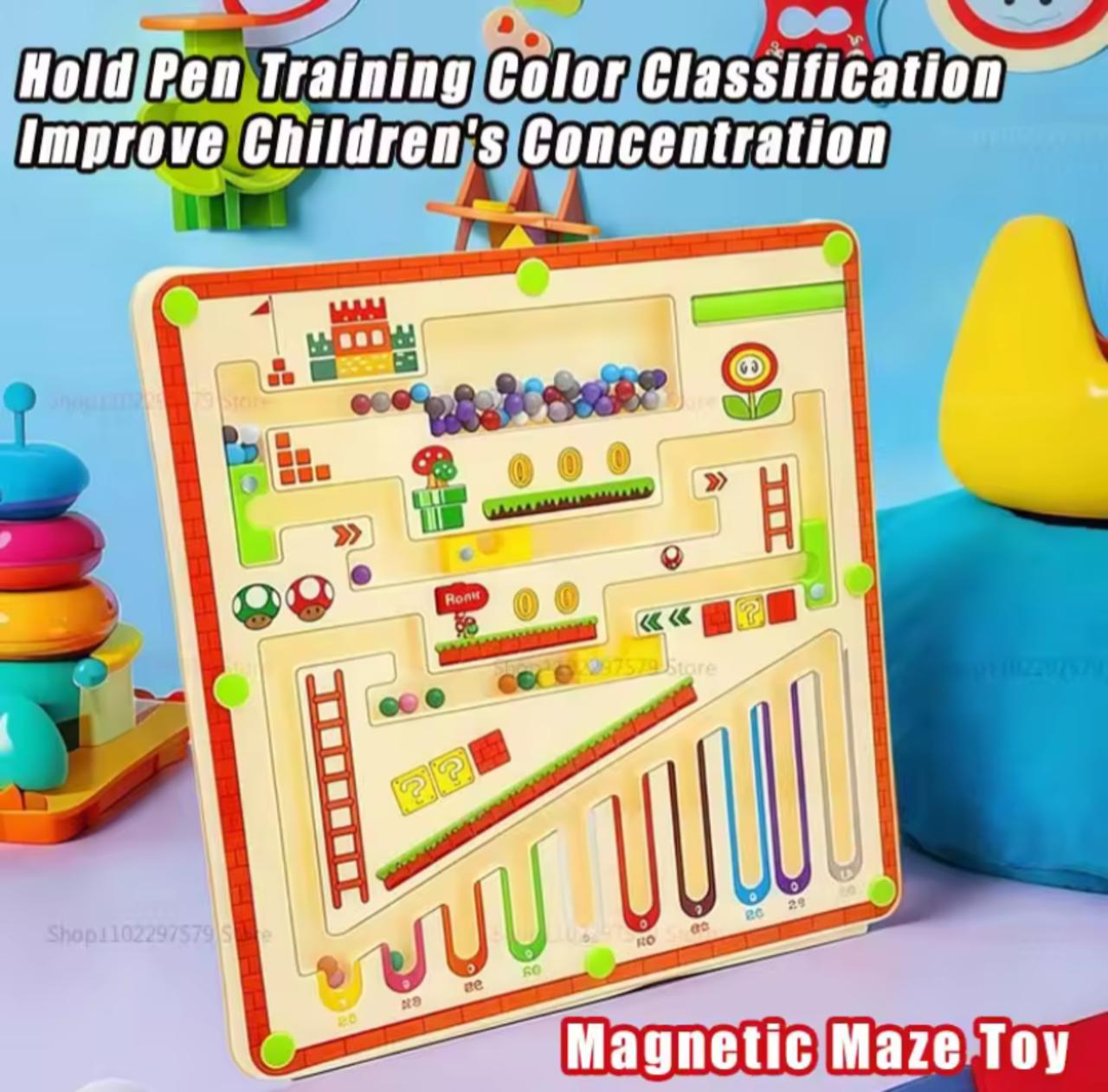Juego Laberinto Magnético Montessori Educativo Para Niños - Image 4