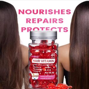 Ampollas De Aceite Para El Cabello Con Vitamina De Argán Reparación Hidratación Brillo