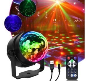 Bola De Discoteca Led Con Control De Sonido