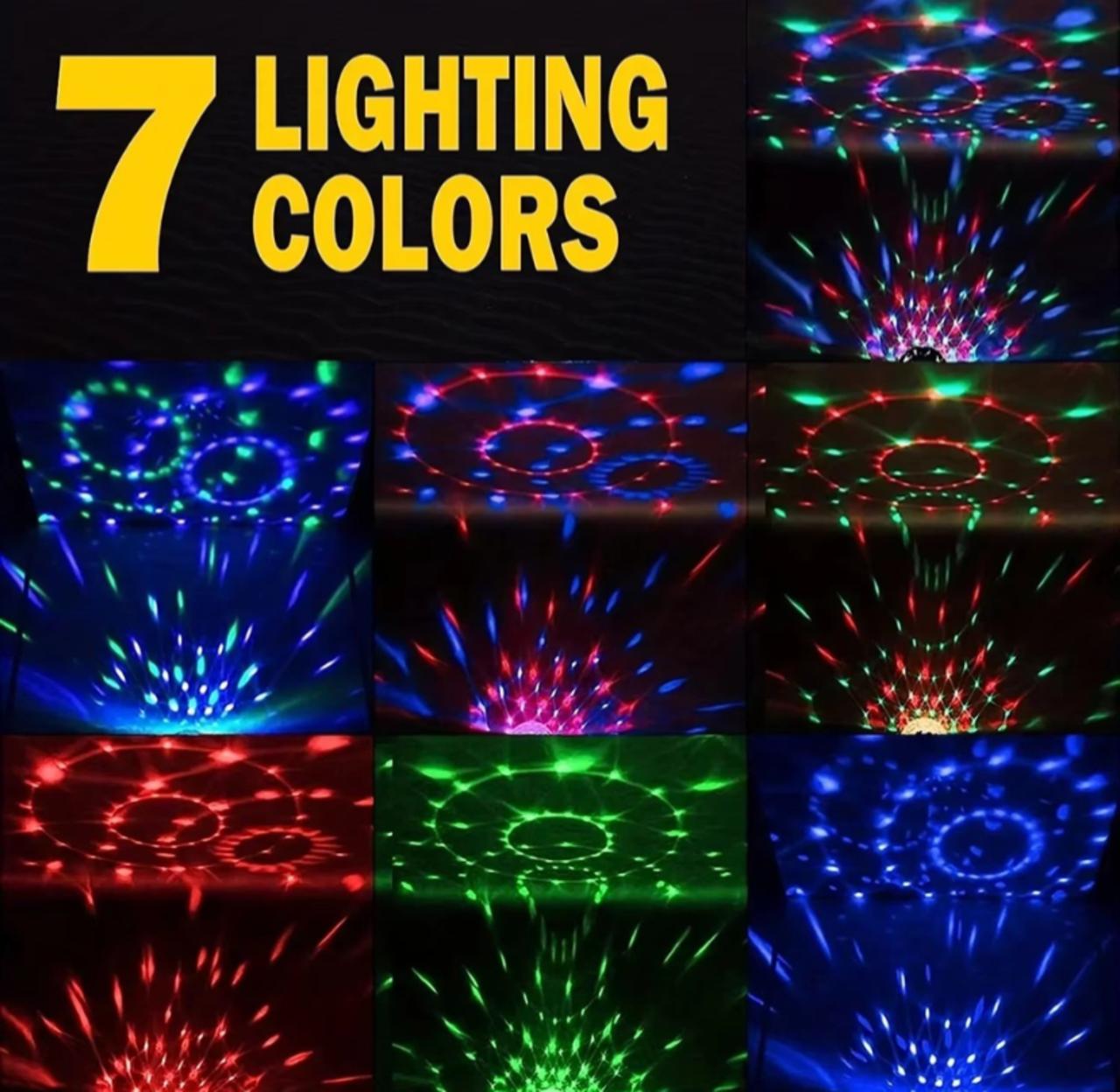 Bola De Discoteca Led Con Control De Sonido - Image 5