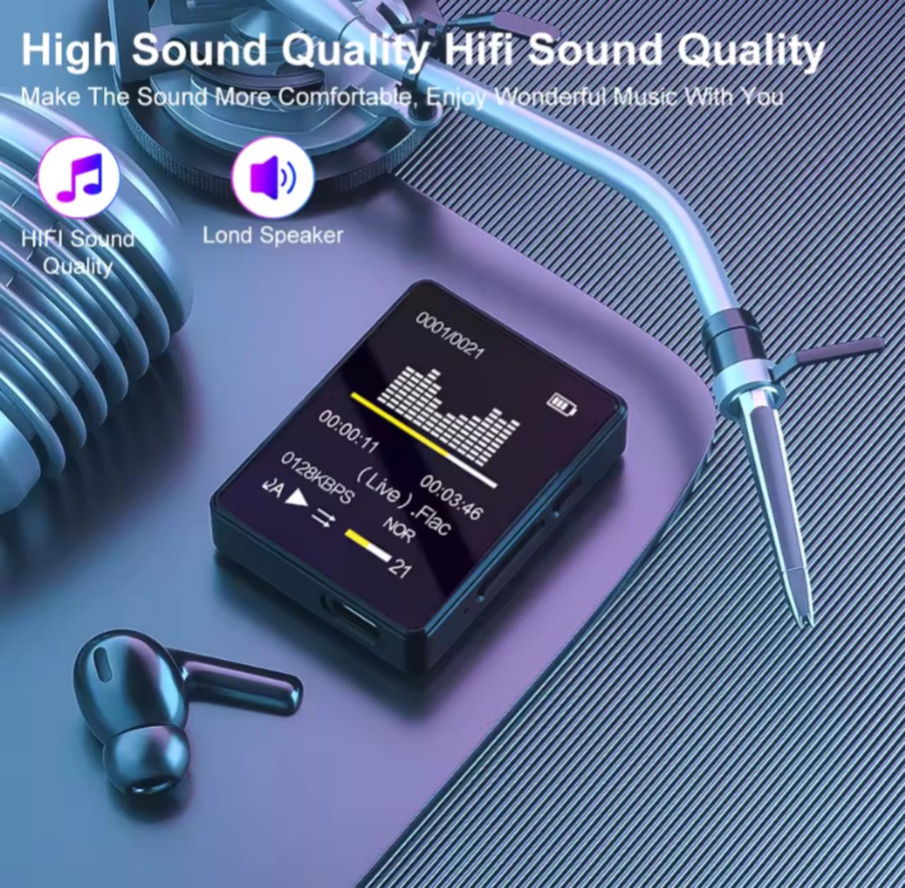 MINI REPRODUCTOR MP3 BLUETOOTH 5,0 CON MEMORIA 32 GB - Image 3