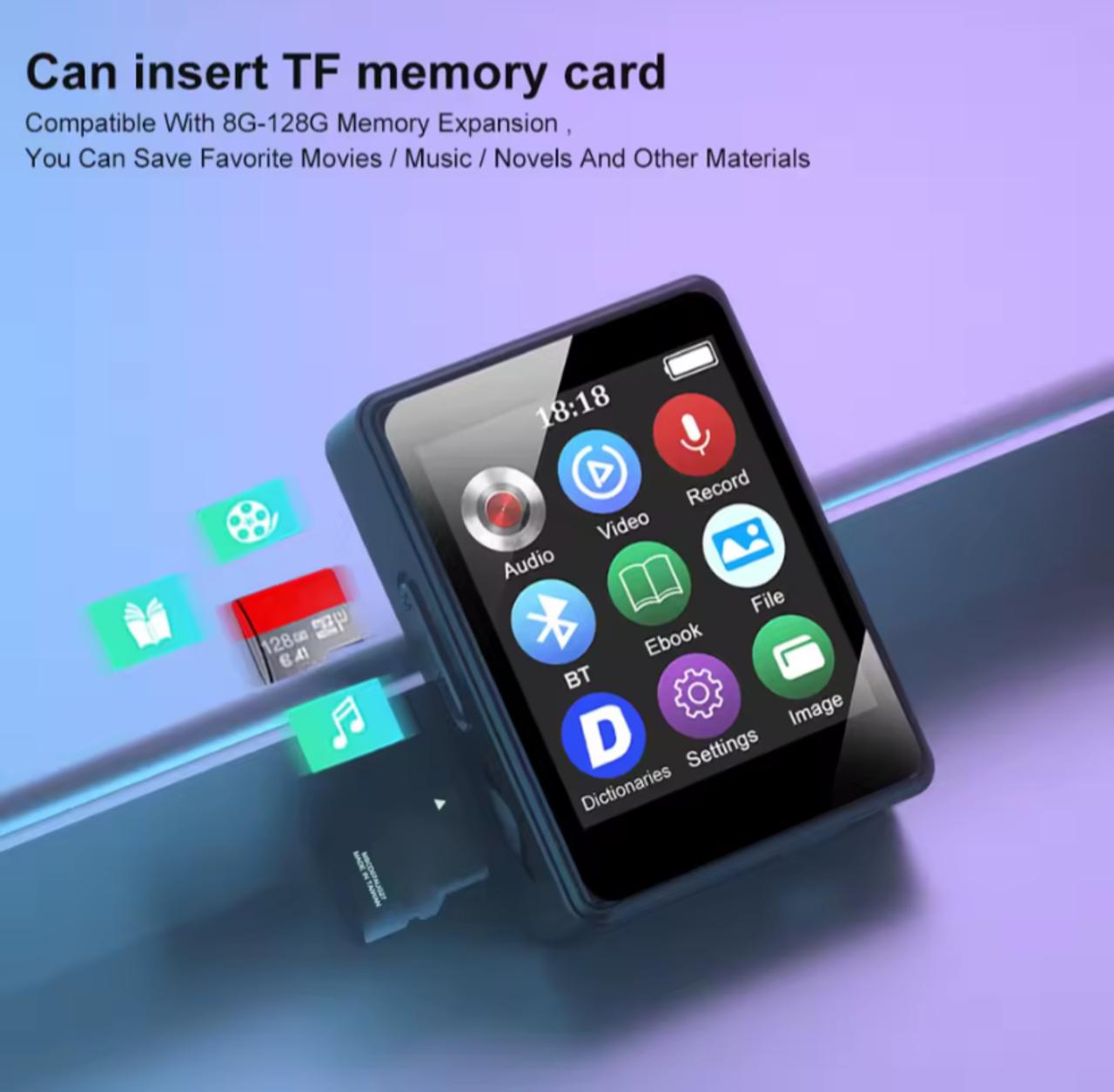 MINI REPRODUCTOR MP3 BLUETOOTH 5,0 CON MEMORIA 32 GB - Image 4